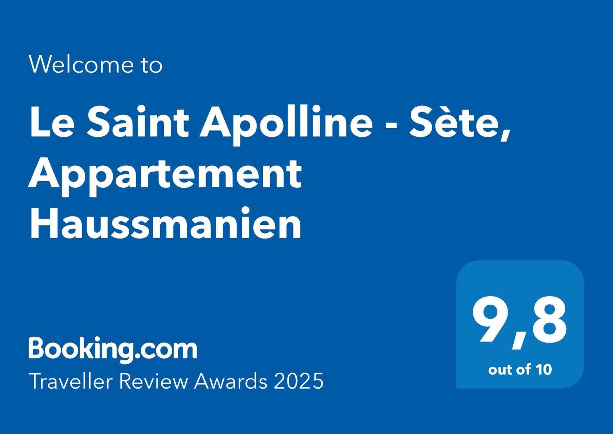 Le Saint Apolline - Sete, Appartement Haussmanien Εξωτερικό φωτογραφία